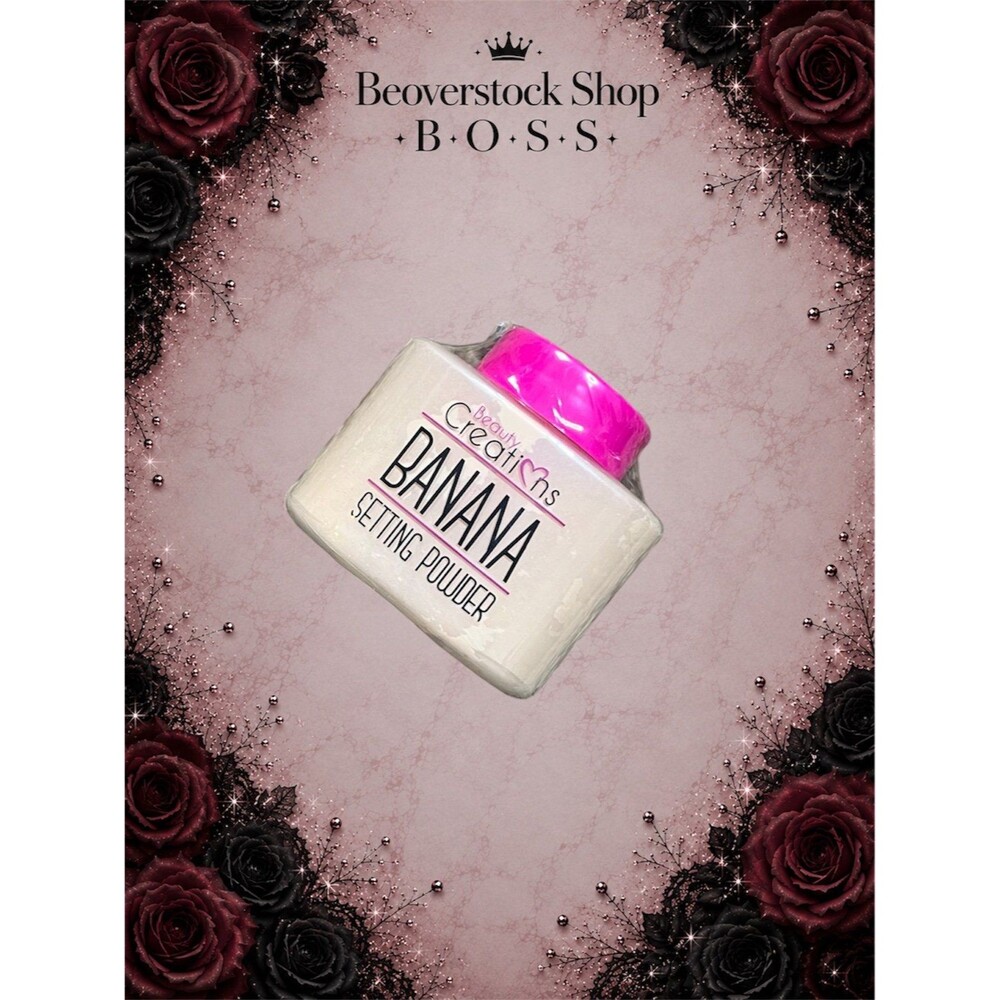 New Sealed Beauty Creations Banana Setting Powder 1.47 oz